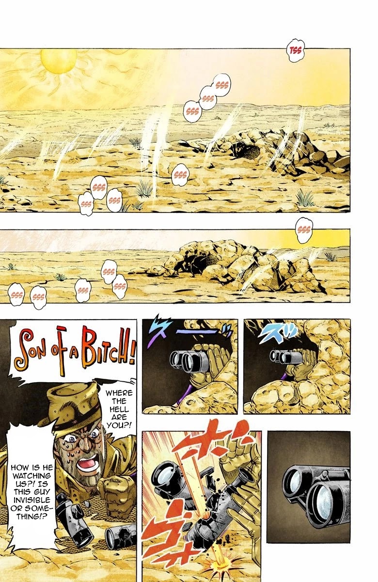JoJo's Bizarre Adventure Part 3 - Stardust Crusaders (Official Colored) chapter 54 page 11