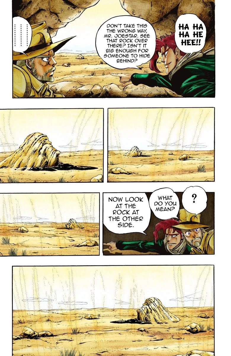 JoJo's Bizarre Adventure Part 3 - Stardust Crusaders (Official Colored) chapter 54 page 15
