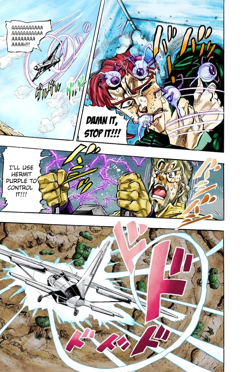 JoJo's Bizarre Adventure Part 3 - Stardust Crusaders (Official Colored) chapter 57 page 9