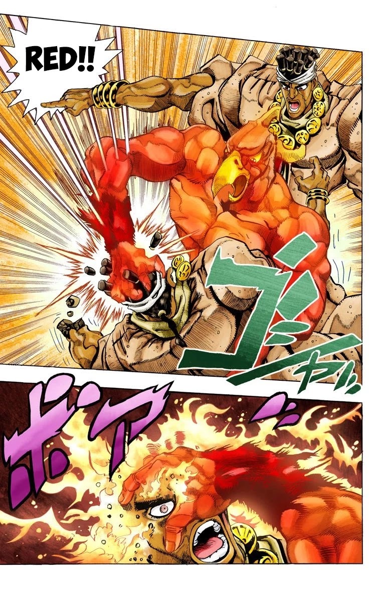 JoJo's Bizarre Adventure Part 3 - Stardust Crusaders (Official Colored) chapter 64 page 14
