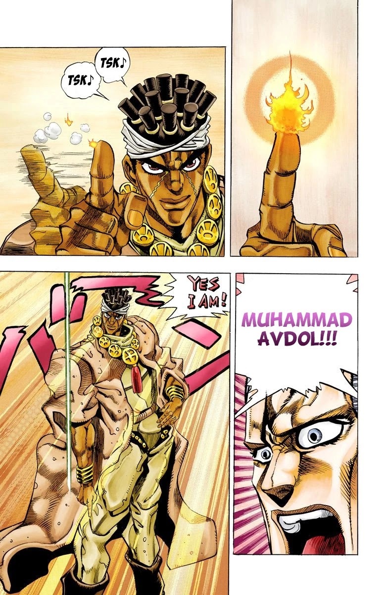 JoJo's Bizarre Adventure Part 3 - Stardust Crusaders (Official Colored) chapter 64 page 16