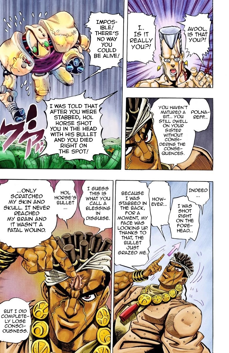 JoJo's Bizarre Adventure Part 3 - Stardust Crusaders (Official Colored) chapter 64 page 18