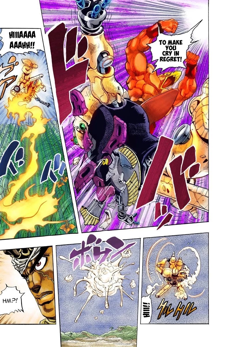 JoJo's Bizarre Adventure Part 3 - Stardust Crusaders (Official Colored) chapter 65 page 13
