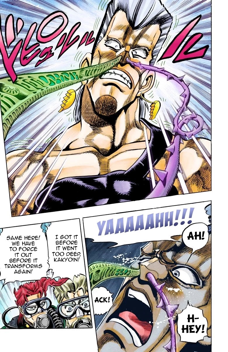 JoJo's Bizarre Adventure Part 3 - Stardust Crusaders (Official Colored) chapter 68 page 11