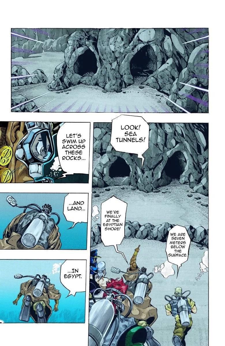 JoJo's Bizarre Adventure Part 3 - Stardust Crusaders (Official Colored) chapter 68 page 17
