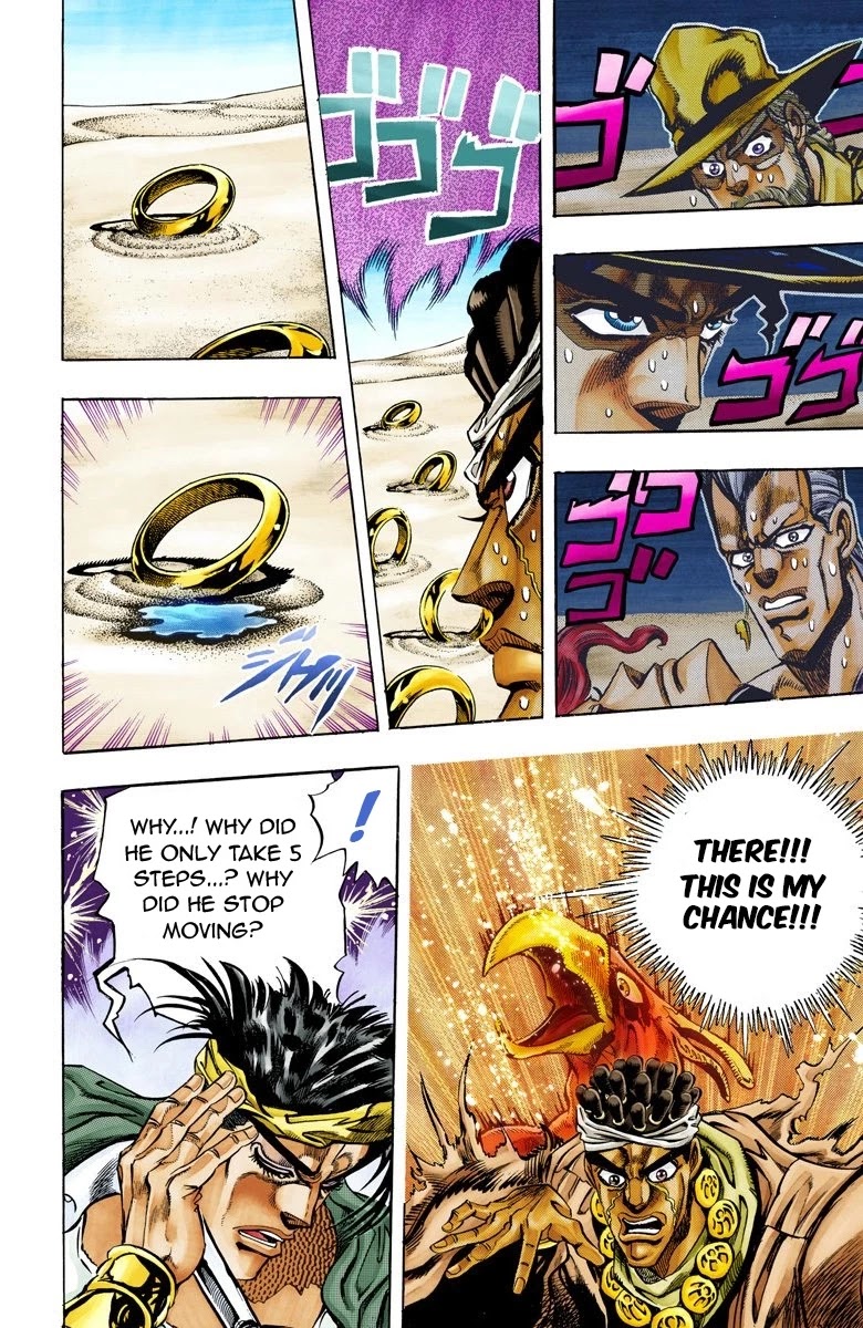 JoJo's Bizarre Adventure Part 3 - Stardust Crusaders (Official Colored) chapter 73 page 9