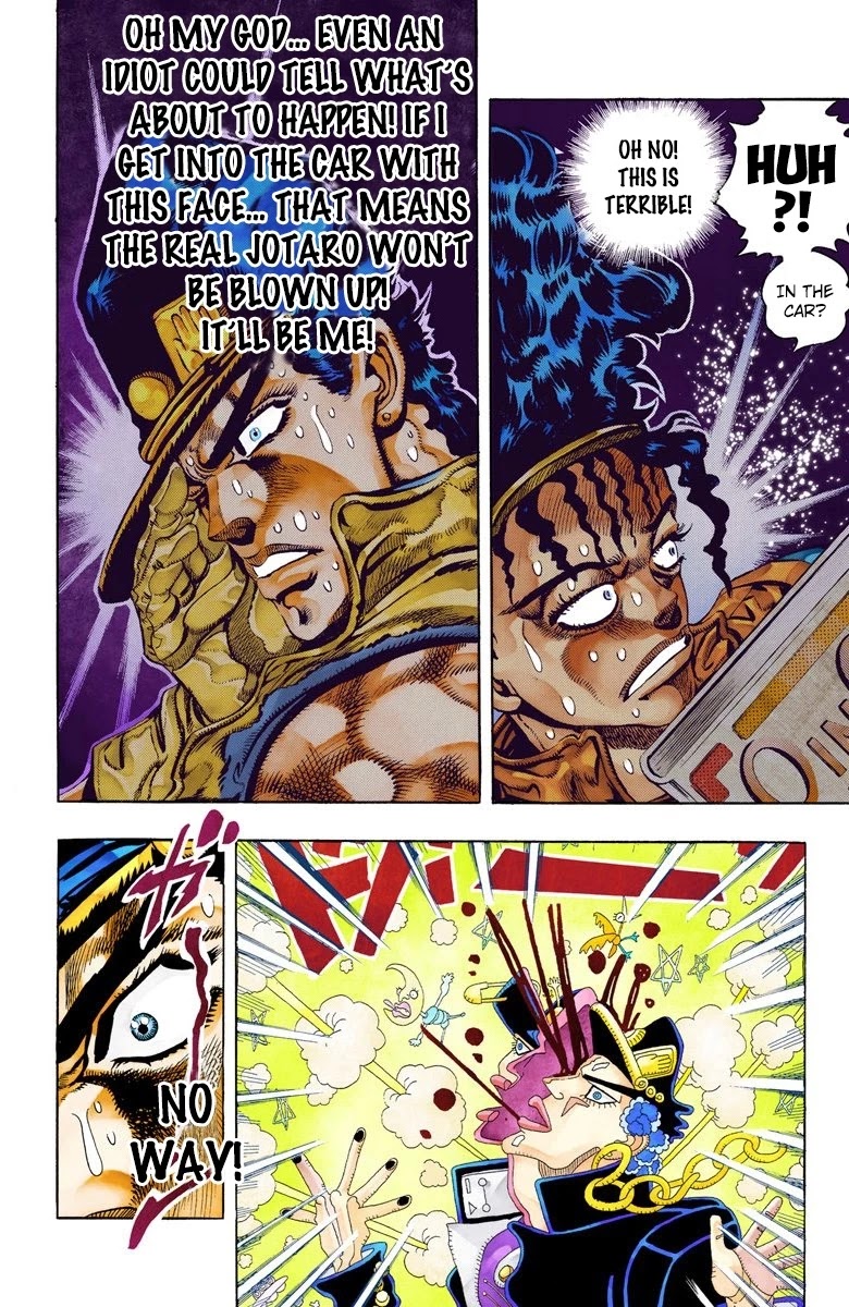 JoJo's Bizarre Adventure Part 3 - Stardust Crusaders (Official Colored) chapter 78 page 8