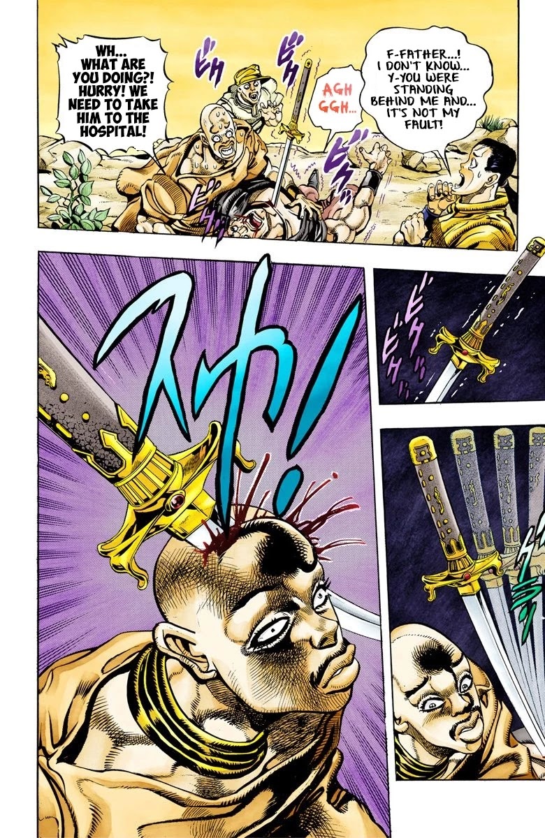 JoJo's Bizarre Adventure Part 3 - Stardust Crusaders (Official Colored) chapter 80 page 11