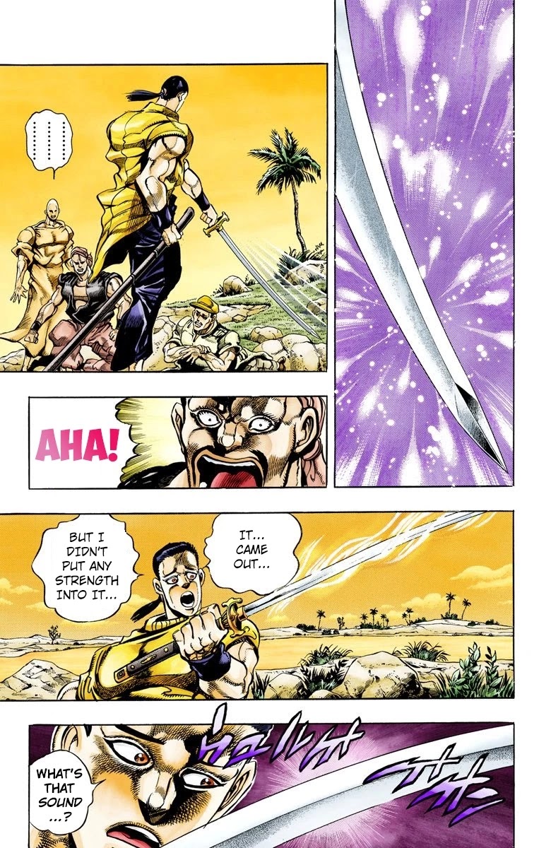 JoJo's Bizarre Adventure Part 3 - Stardust Crusaders (Official Colored) chapter 80 page 8