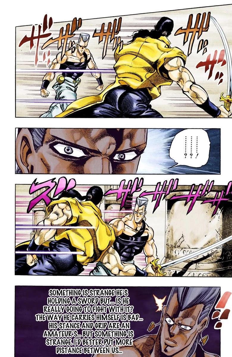 JoJo's Bizarre Adventure Part 3 - Stardust Crusaders (Official Colored) chapter 81 page 9