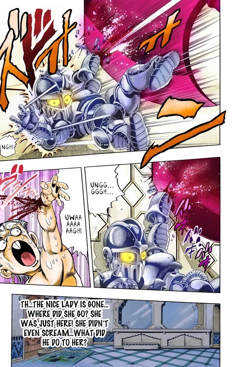 JoJo's Bizarre Adventure Part 3 - Stardust Crusaders (Official Colored) chapter 94 page 7