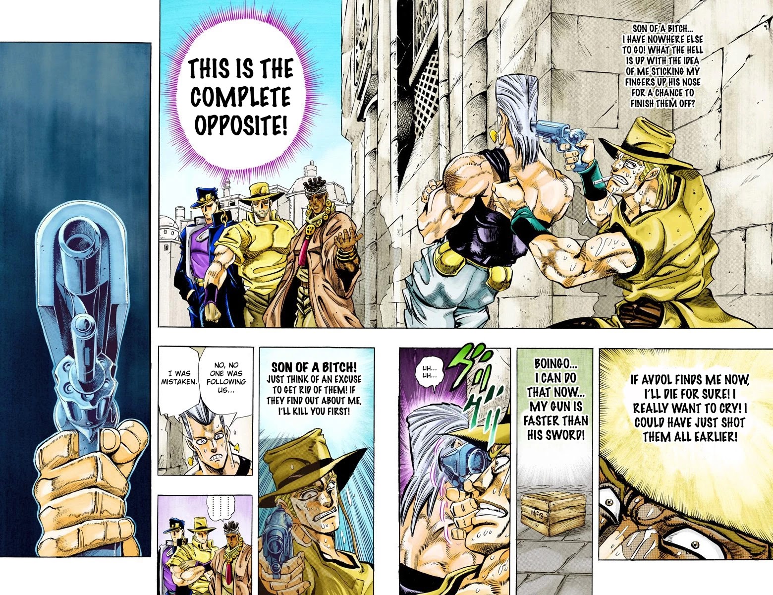 JoJo's Bizarre Adventure Part 3 - Stardust Crusaders (Official Colored) chapter 106 page 8