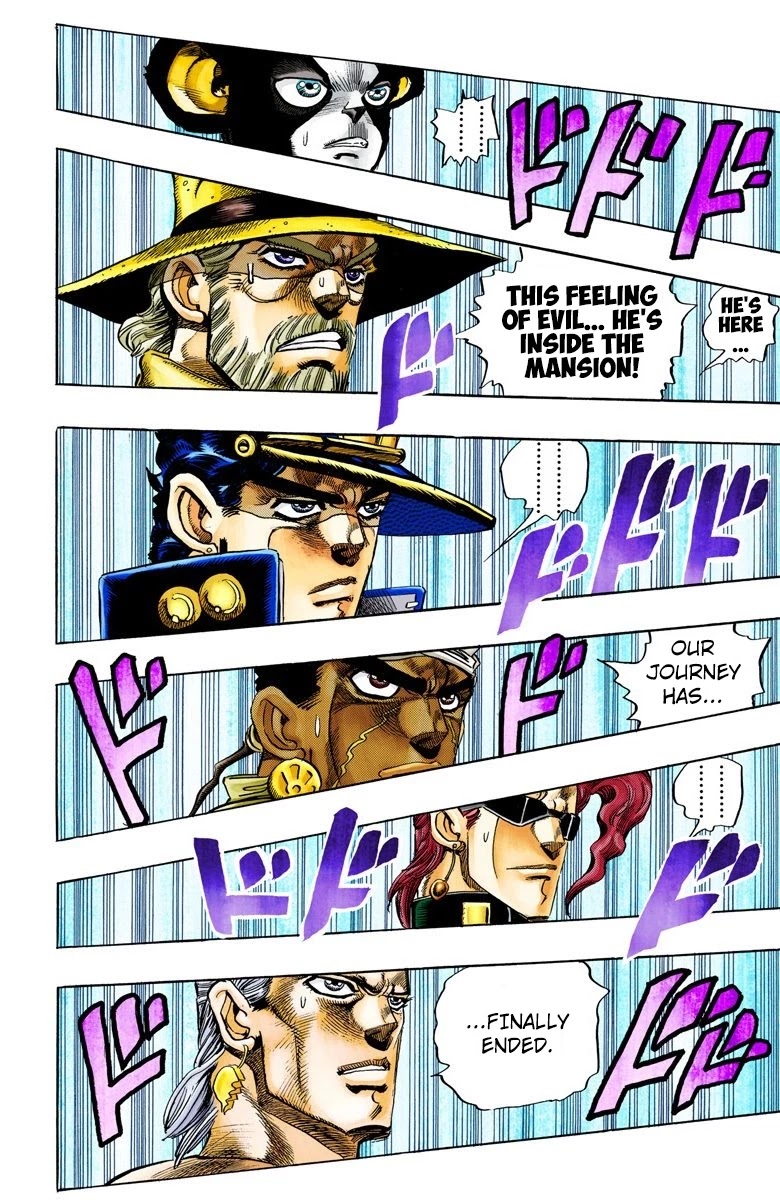 JoJo's Bizarre Adventure Part 3 - Stardust Crusaders (Official Colored) chapter 114 page 12