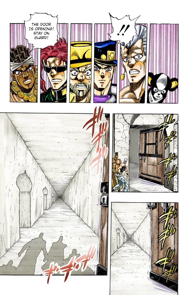 JoJo's Bizarre Adventure Part 3 - Stardust Crusaders (Official Colored) chapter 114 page 15
