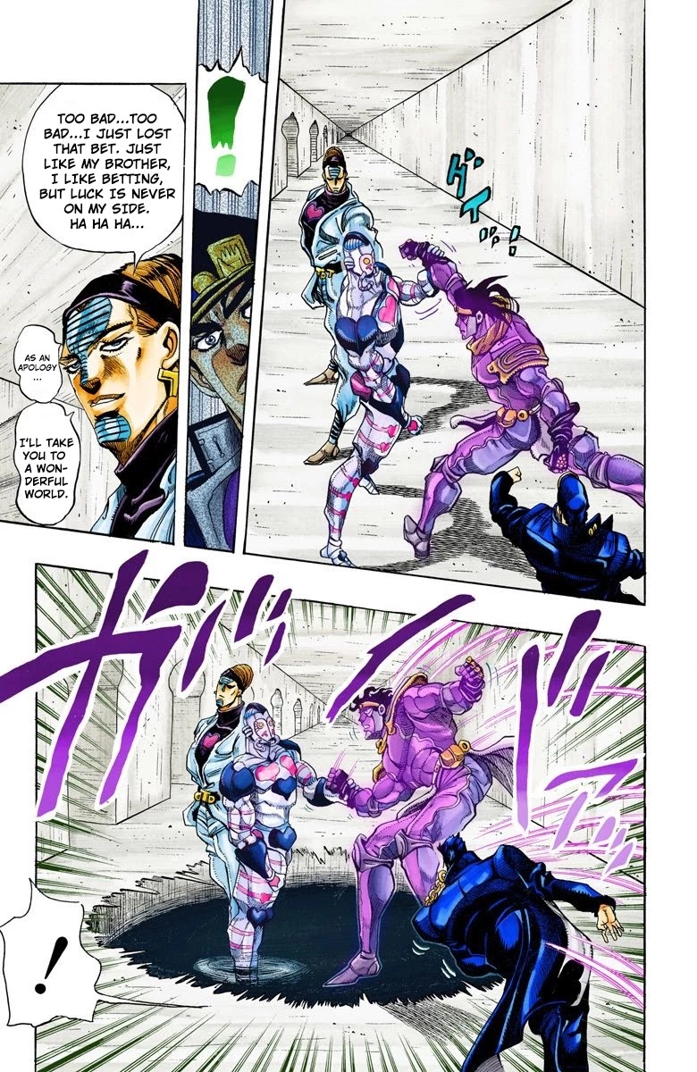 JoJo's Bizarre Adventure Part 3 - Stardust Crusaders (Official Colored) chapter 115 page 14