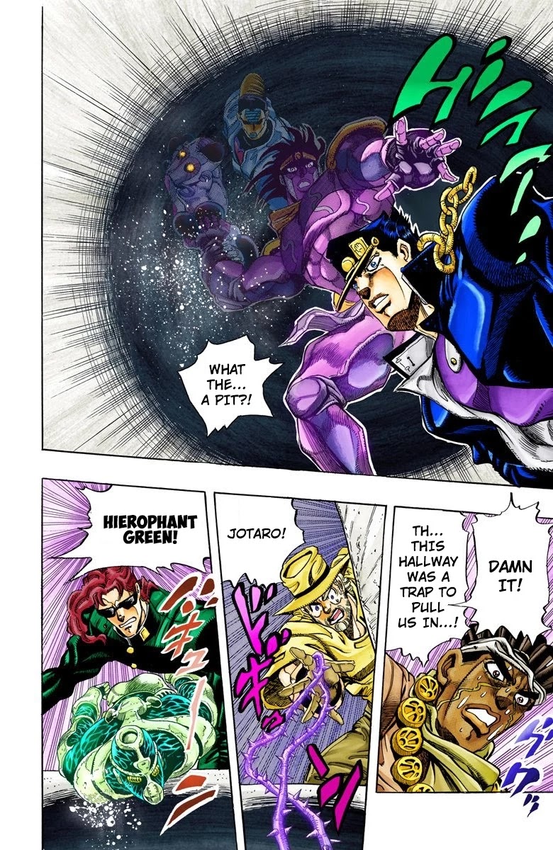 JoJo's Bizarre Adventure Part 3 - Stardust Crusaders (Official Colored) chapter 115 page 15