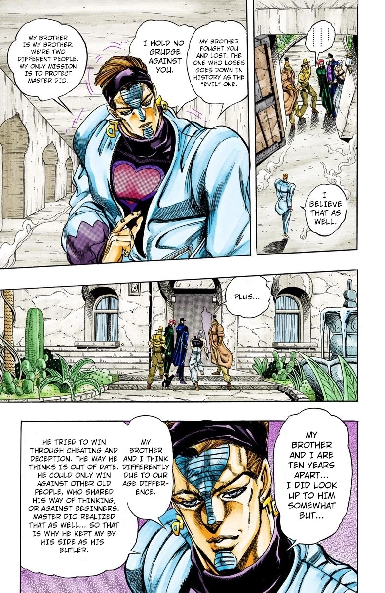 JoJo's Bizarre Adventure Part 3 - Stardust Crusaders (Official Colored) chapter 115 page 4