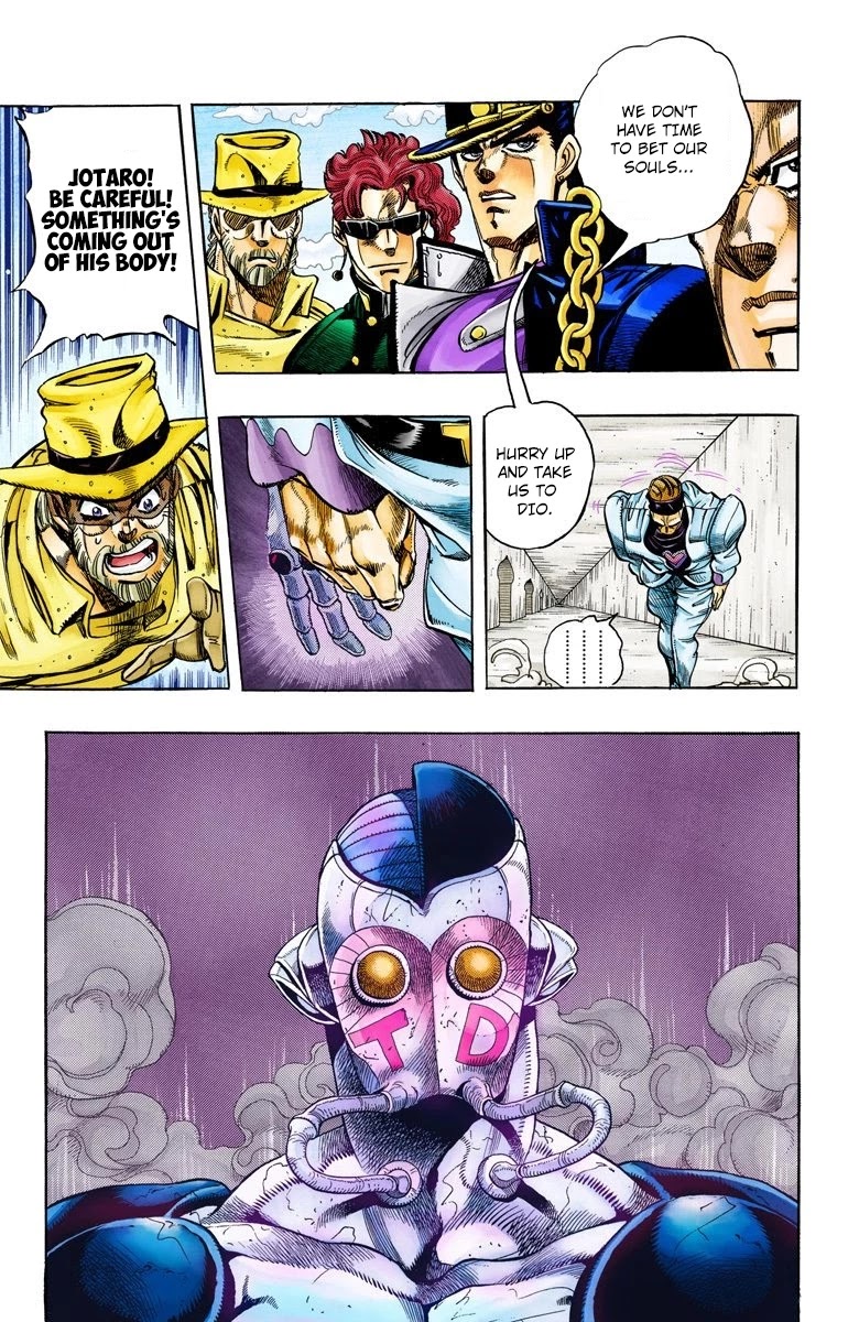 JoJo's Bizarre Adventure Part 3 - Stardust Crusaders (Official Colored) chapter 115 page 6