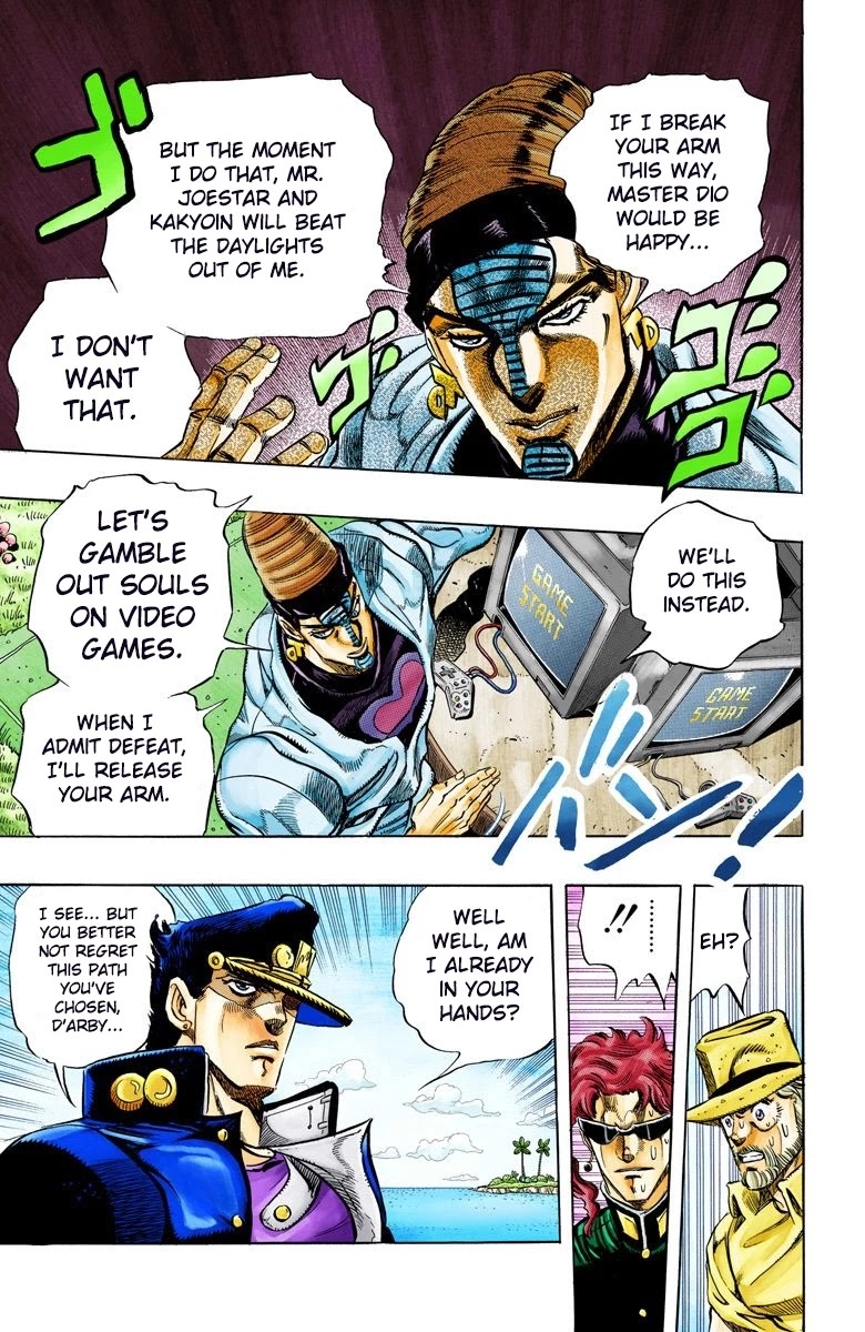 JoJo's Bizarre Adventure Part 3 - Stardust Crusaders (Official Colored) chapter 116 page 20