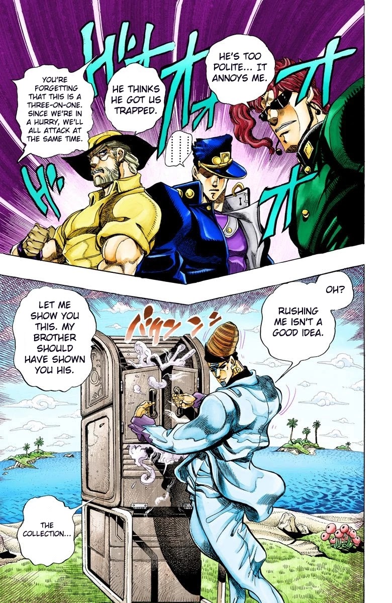 JoJo's Bizarre Adventure Part 3 - Stardust Crusaders (Official Colored) chapter 116 page 8