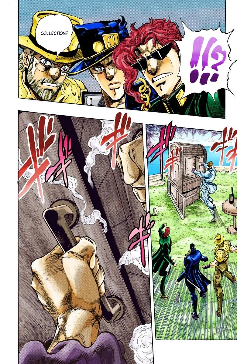 JoJo's Bizarre Adventure Part 3 - Stardust Crusaders (Official Colored) chapter 116 page 9