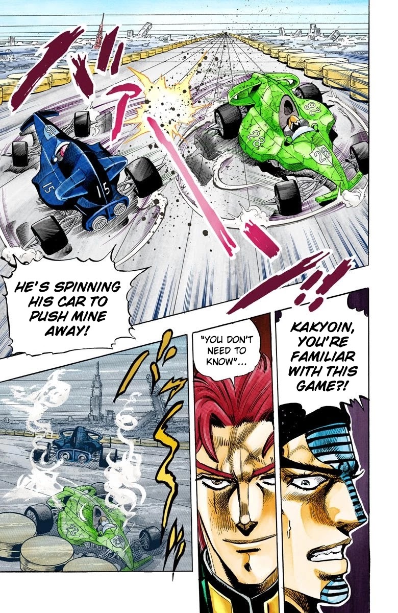 JoJo's Bizarre Adventure Part 3 - Stardust Crusaders (Official Colored) chapter 117 page 22