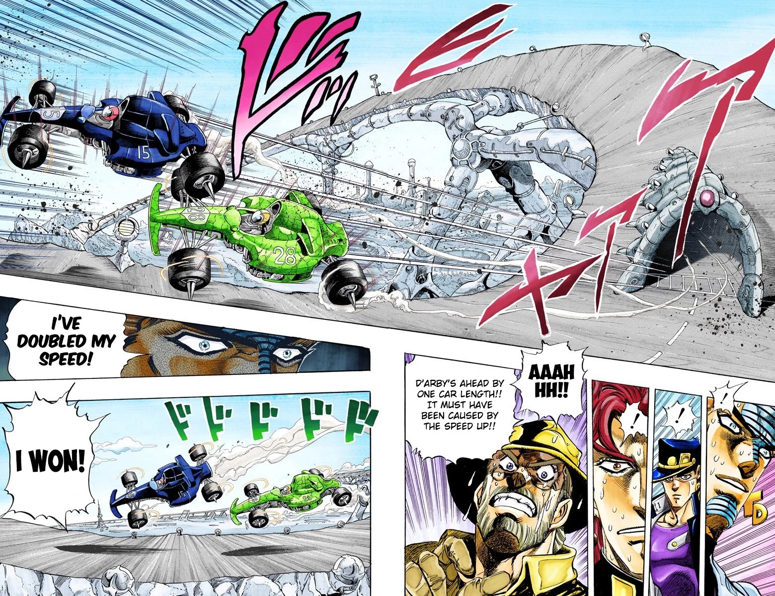 JoJo's Bizarre Adventure Part 3 - Stardust Crusaders (Official Colored) chapter 119 page 11