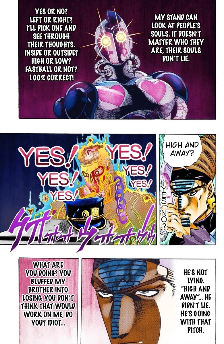 JoJo's Bizarre Adventure Part 3 - Stardust Crusaders (Official Colored) chapter 123 page 11