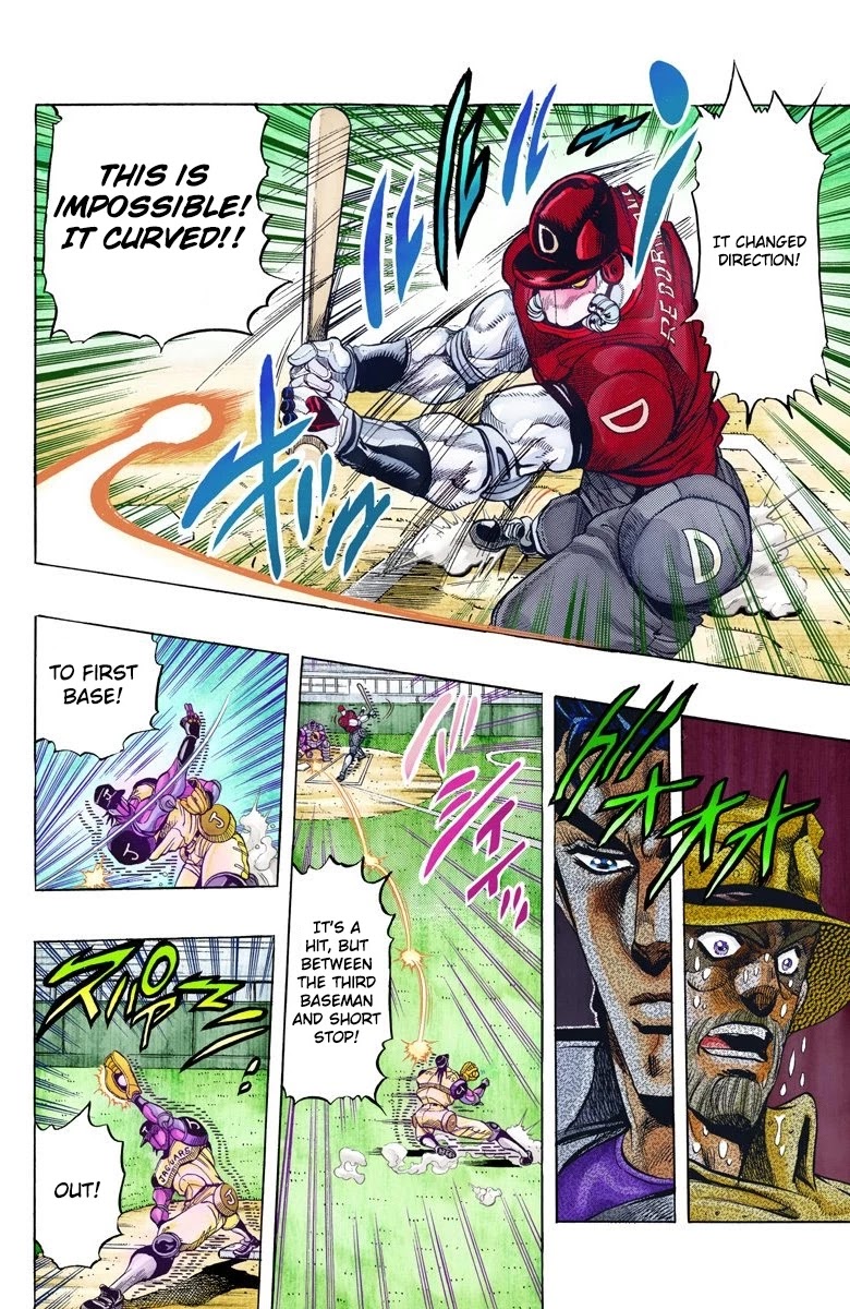 JoJo's Bizarre Adventure Part 3 - Stardust Crusaders (Official Colored) chapter 123 page 14