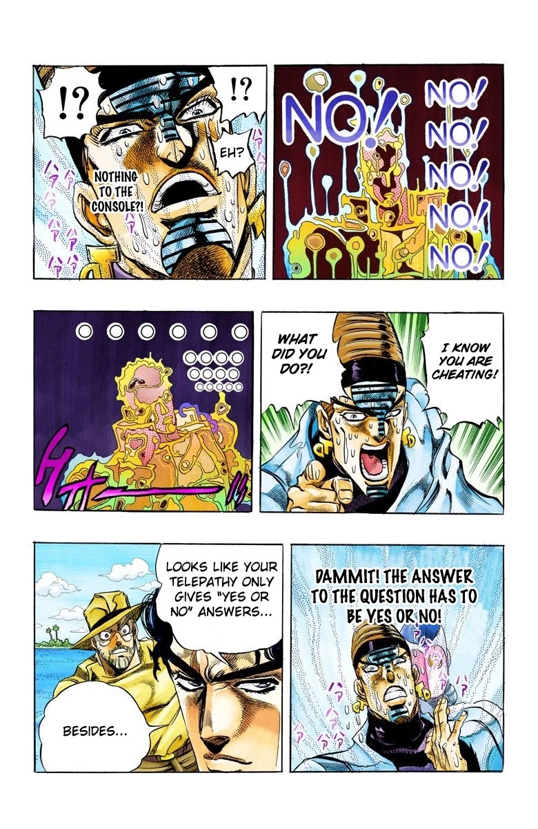 JoJo's Bizarre Adventure Part 3 - Stardust Crusaders (Official Colored) chapter 123 page 18