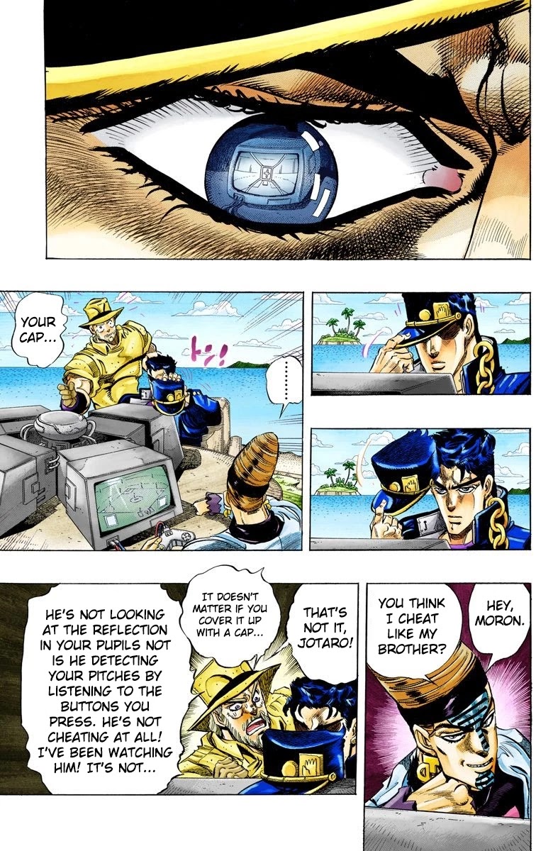 JoJo's Bizarre Adventure Part 3 - Stardust Crusaders (Official Colored) chapter 123 page 7