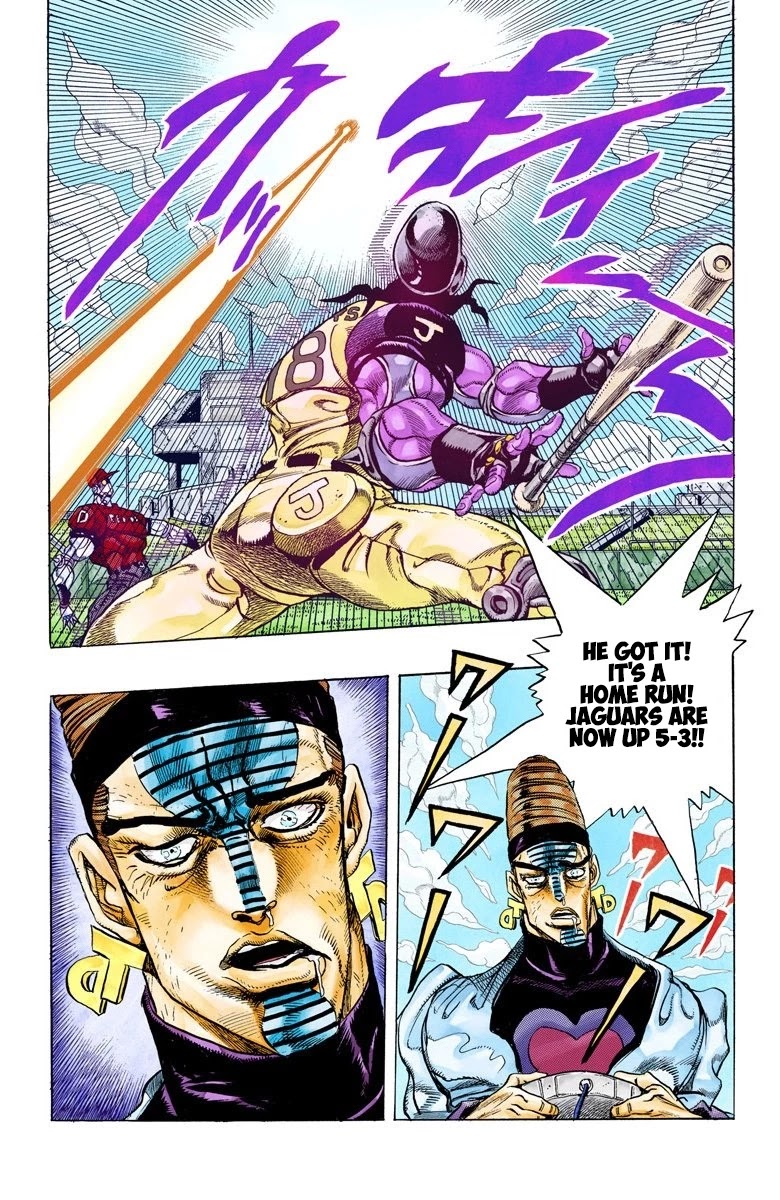 JoJo's Bizarre Adventure Part 3 - Stardust Crusaders (Official Colored) chapter 124 page 13