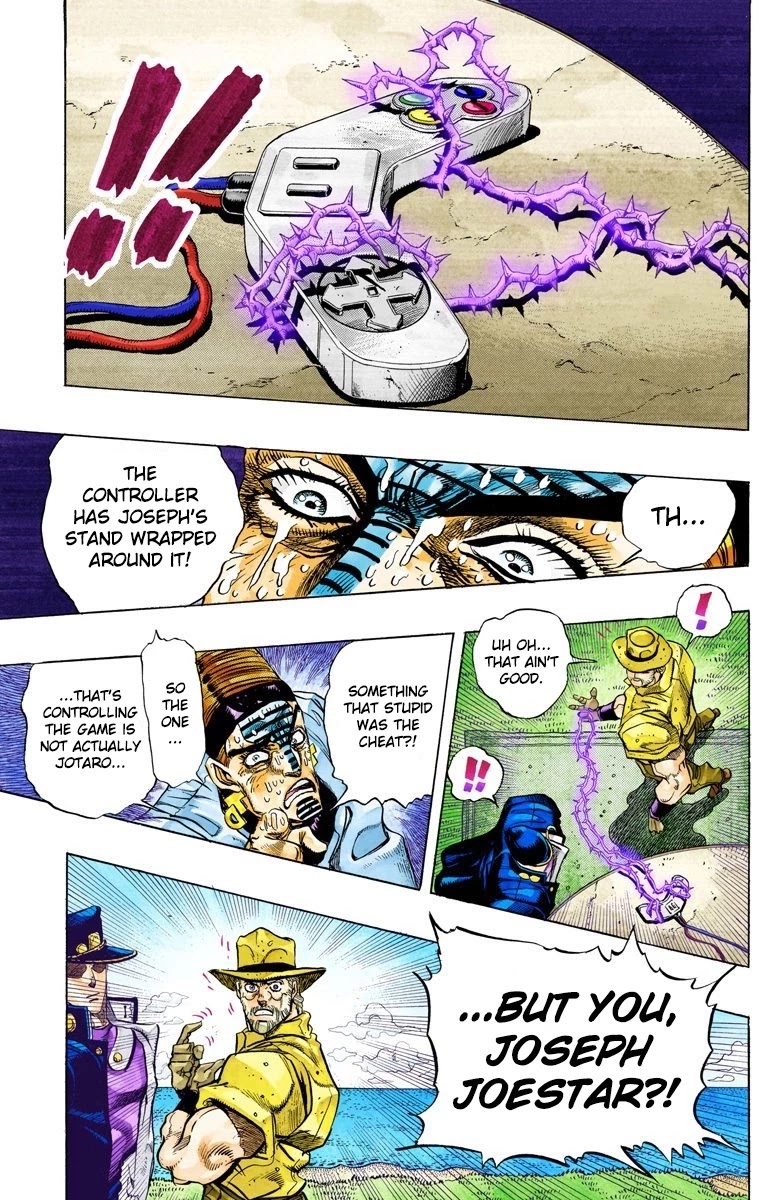 JoJo's Bizarre Adventure Part 3 - Stardust Crusaders (Official Colored) chapter 124 page 16