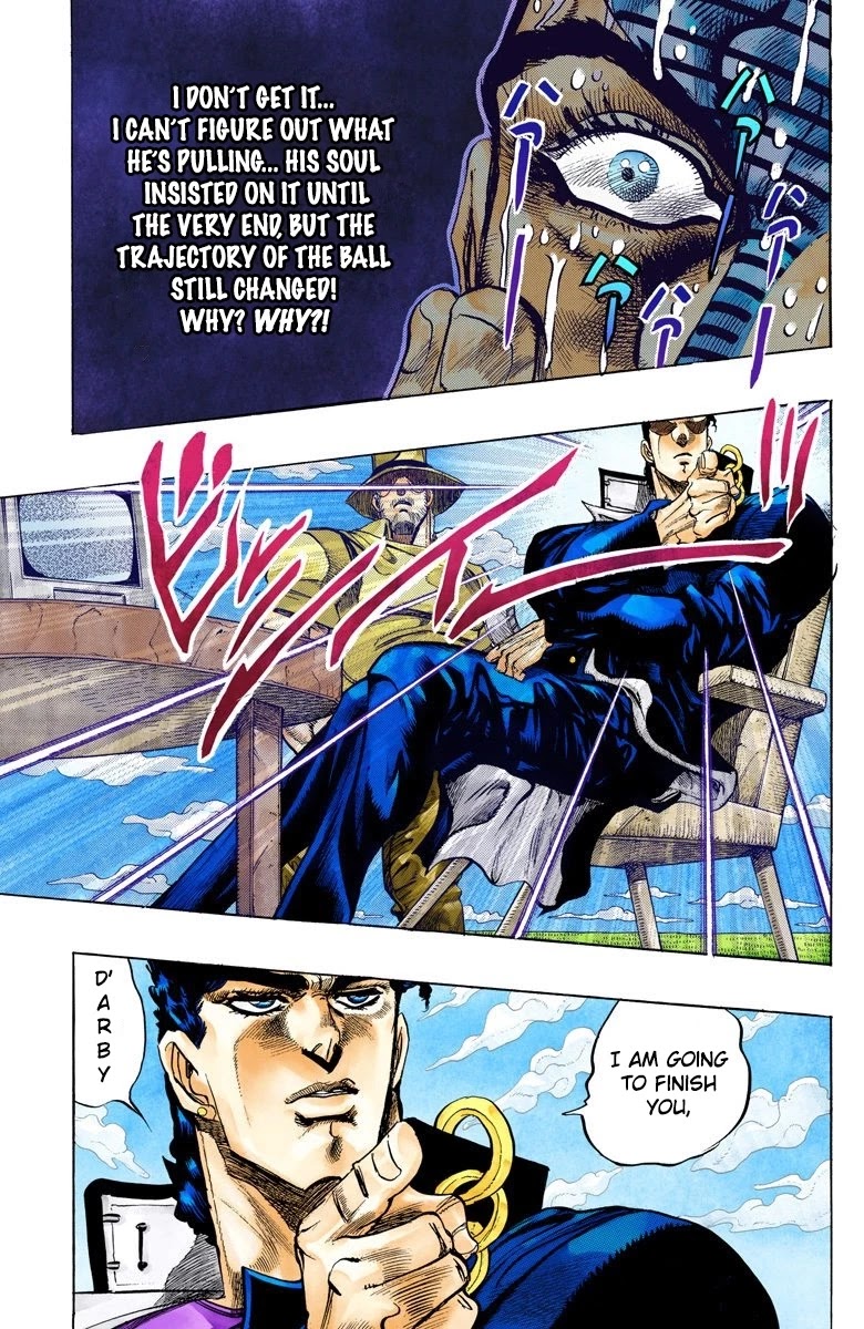 JoJo's Bizarre Adventure Part 3 - Stardust Crusaders (Official Colored) chapter 124 page 8
