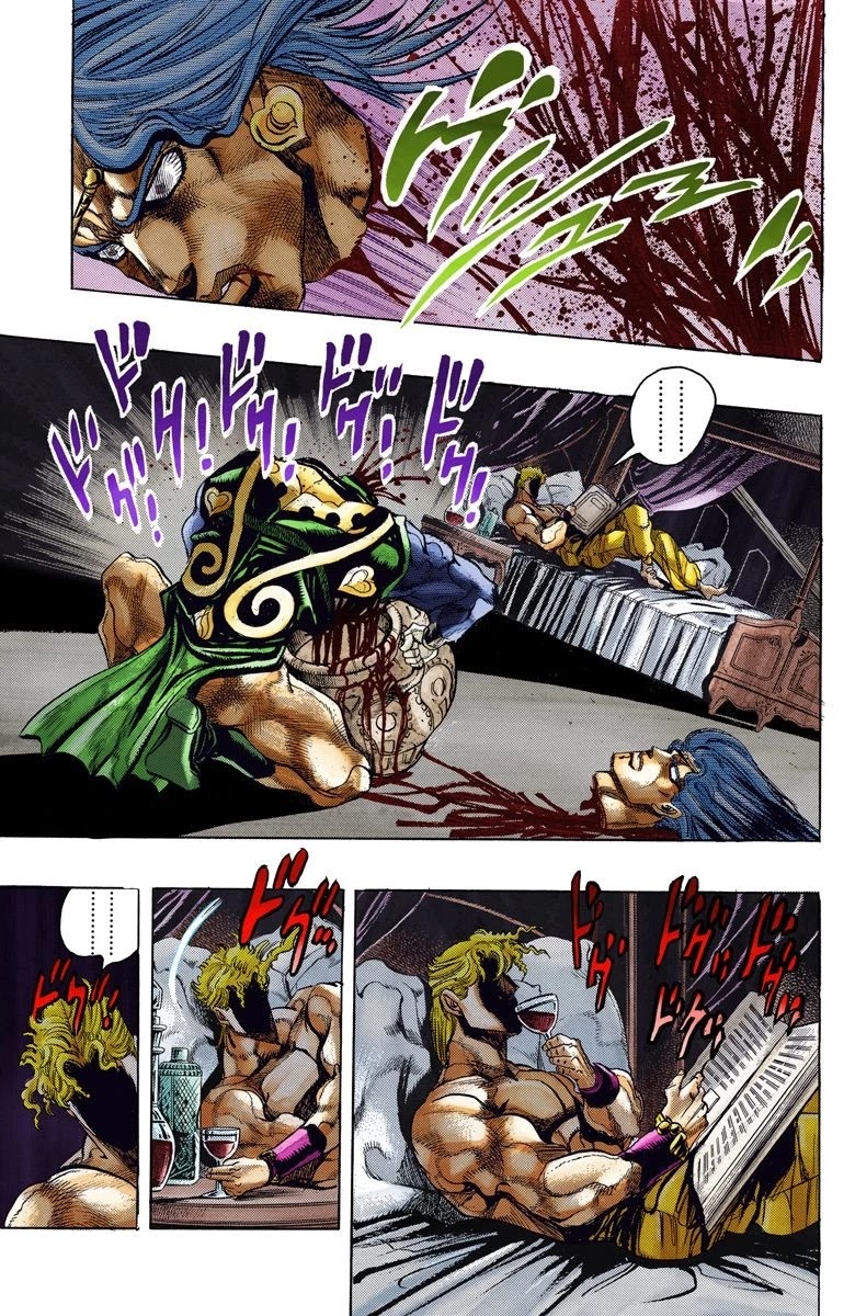 JoJo's Bizarre Adventure Part 3 - Stardust Crusaders (Official Colored) chapter 125 page 14