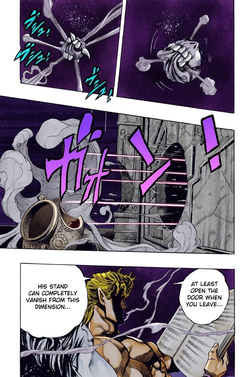 JoJo's Bizarre Adventure Part 3 - Stardust Crusaders (Official Colored) chapter 125 page 20