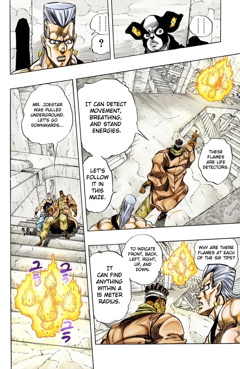JoJo's Bizarre Adventure Part 3 - Stardust Crusaders (Official Colored) chapter 126 page 9