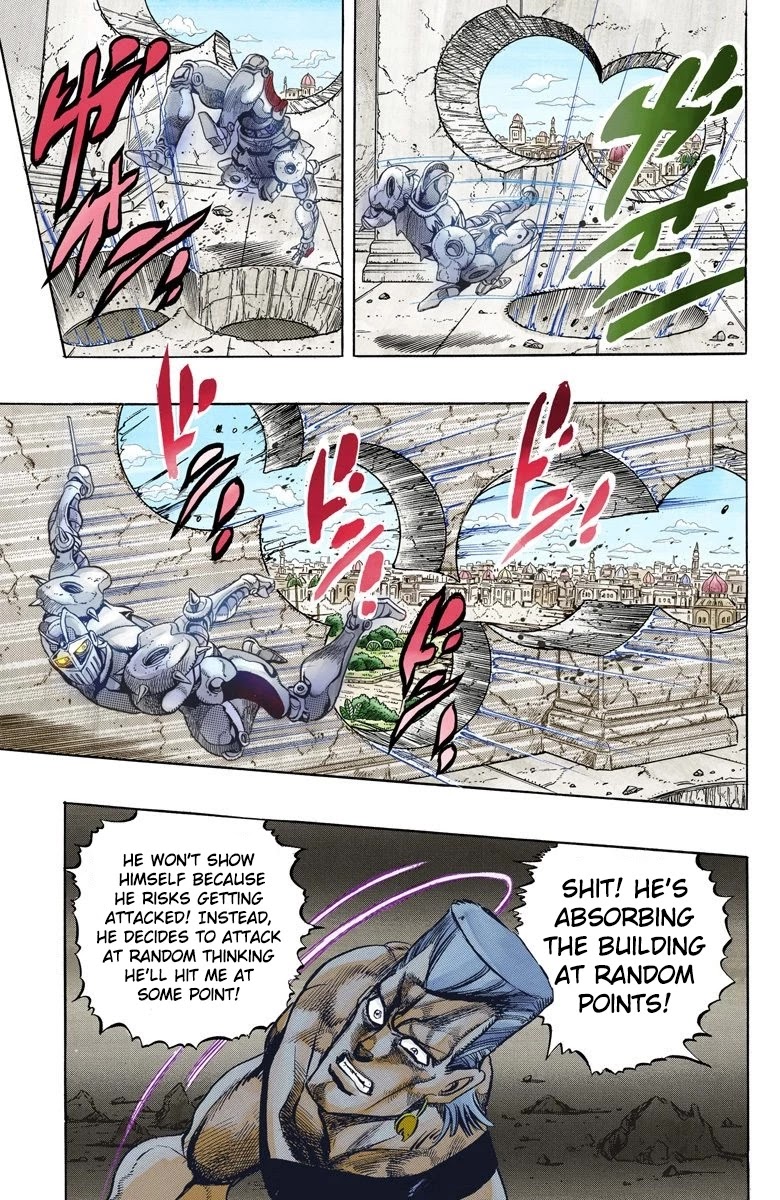 JoJo's Bizarre Adventure Part 3 - Stardust Crusaders (Official Colored) chapter 130 page 16
