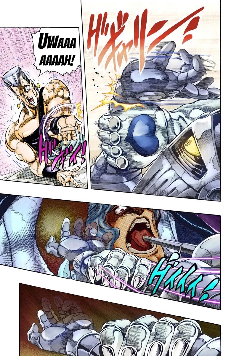 JoJo's Bizarre Adventure Part 3 - Stardust Crusaders (Official Colored) chapter 130 page 6