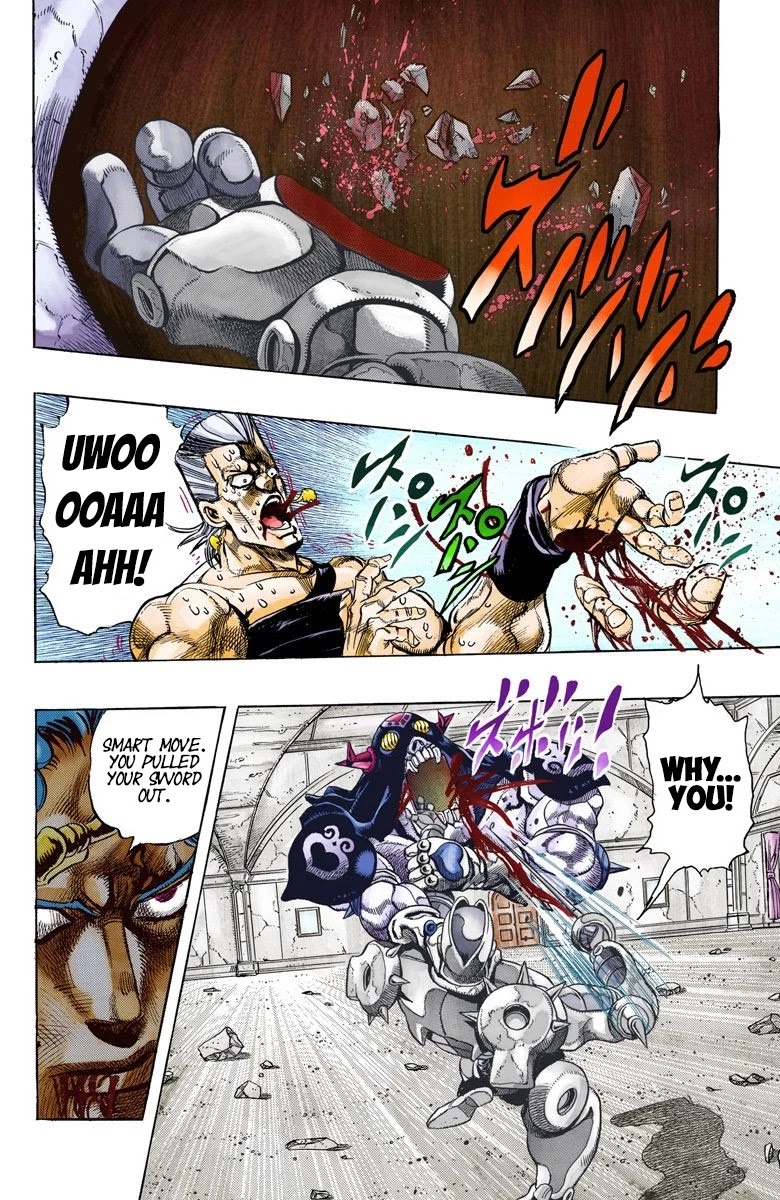JoJo's Bizarre Adventure Part 3 - Stardust Crusaders (Official Colored) chapter 130 page 7