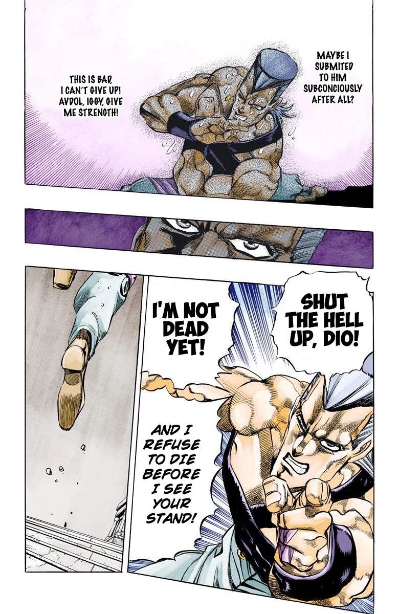 JoJo's Bizarre Adventure Part 3 - Stardust Crusaders (Official Colored) chapter 135 page 14
