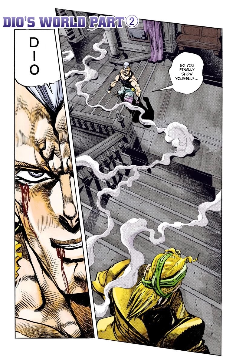 JoJo's Bizarre Adventure Part 3 - Stardust Crusaders (Official Colored) chapter 135 page 2