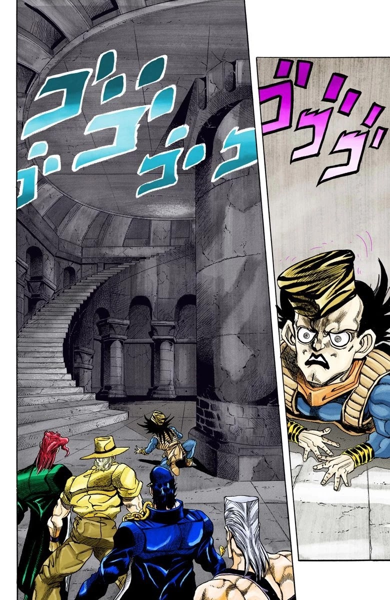 JoJo's Bizarre Adventure Part 3 - Stardust Crusaders (Official Colored) chapter 136 page 6