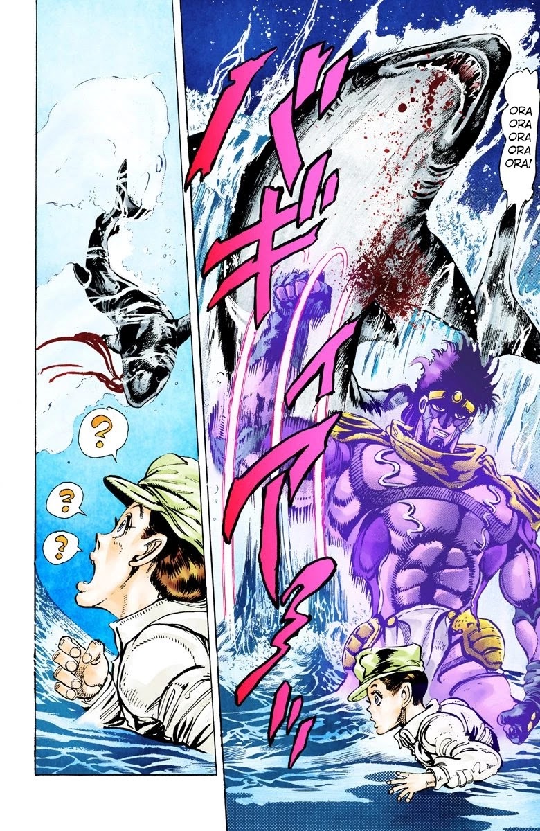 JoJo's Bizarre Adventure Part 3 - Stardust Crusaders (Official Colored) chapter 14 page 17