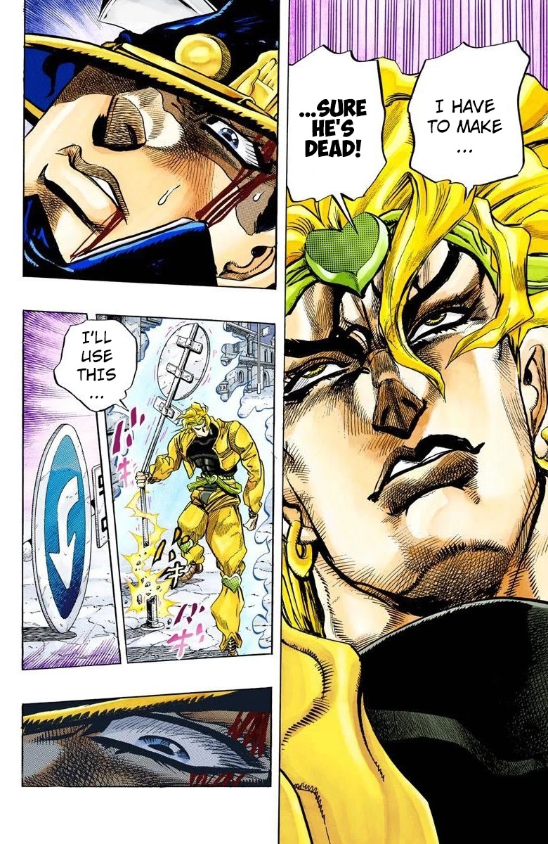 JoJo's Bizarre Adventure Part 3 - Stardust Crusaders (Official Colored) chapter 146 page 10