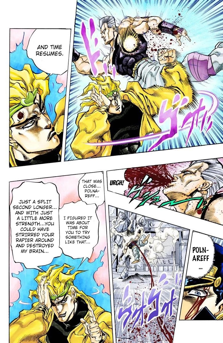 JoJo's Bizarre Adventure Part 3 - Stardust Crusaders (Official Colored) chapter 146 page 18