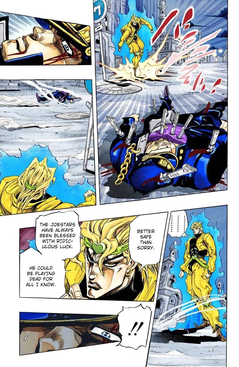 JoJo's Bizarre Adventure Part 3 - Stardust Crusaders (Official Colored) chapter 146 page 9