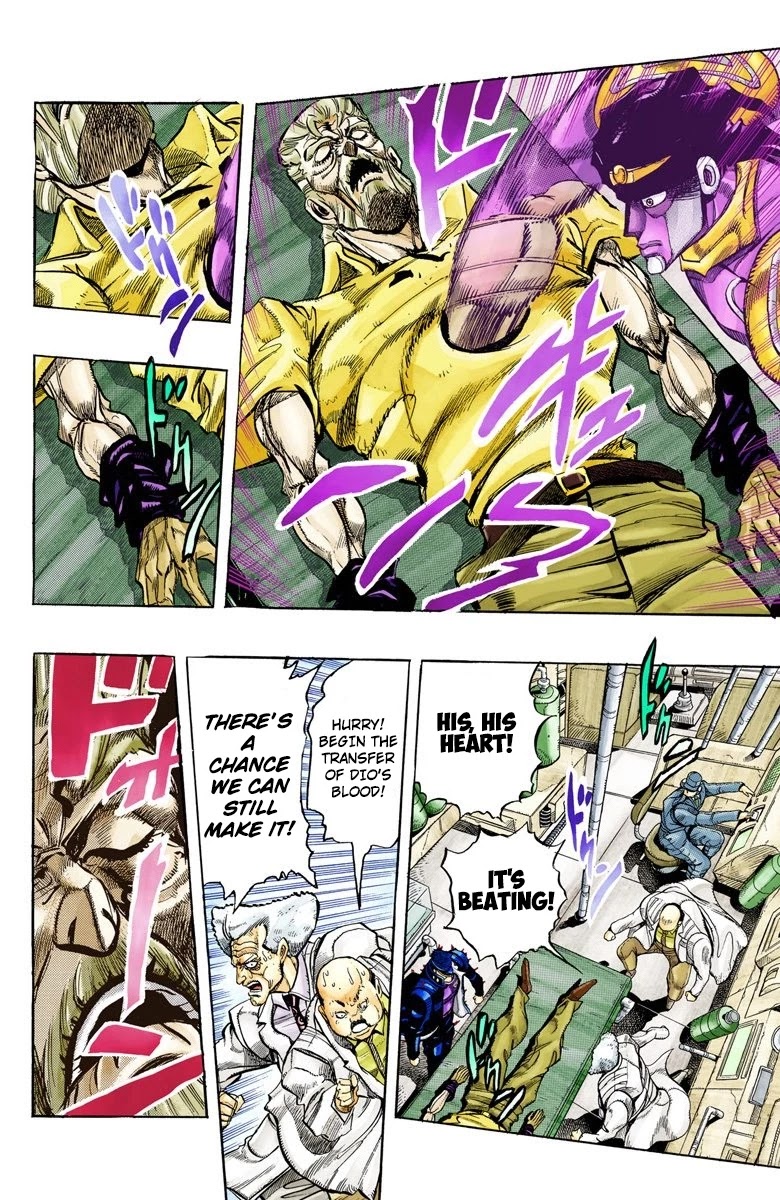 JoJo's Bizarre Adventure Part 3 - Stardust Crusaders (Official Colored) chapter 152 page 8
