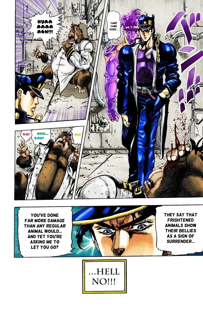 JoJo's Bizarre Adventure Part 3 - Stardust Crusaders (Official Colored) chapter 19 page 18