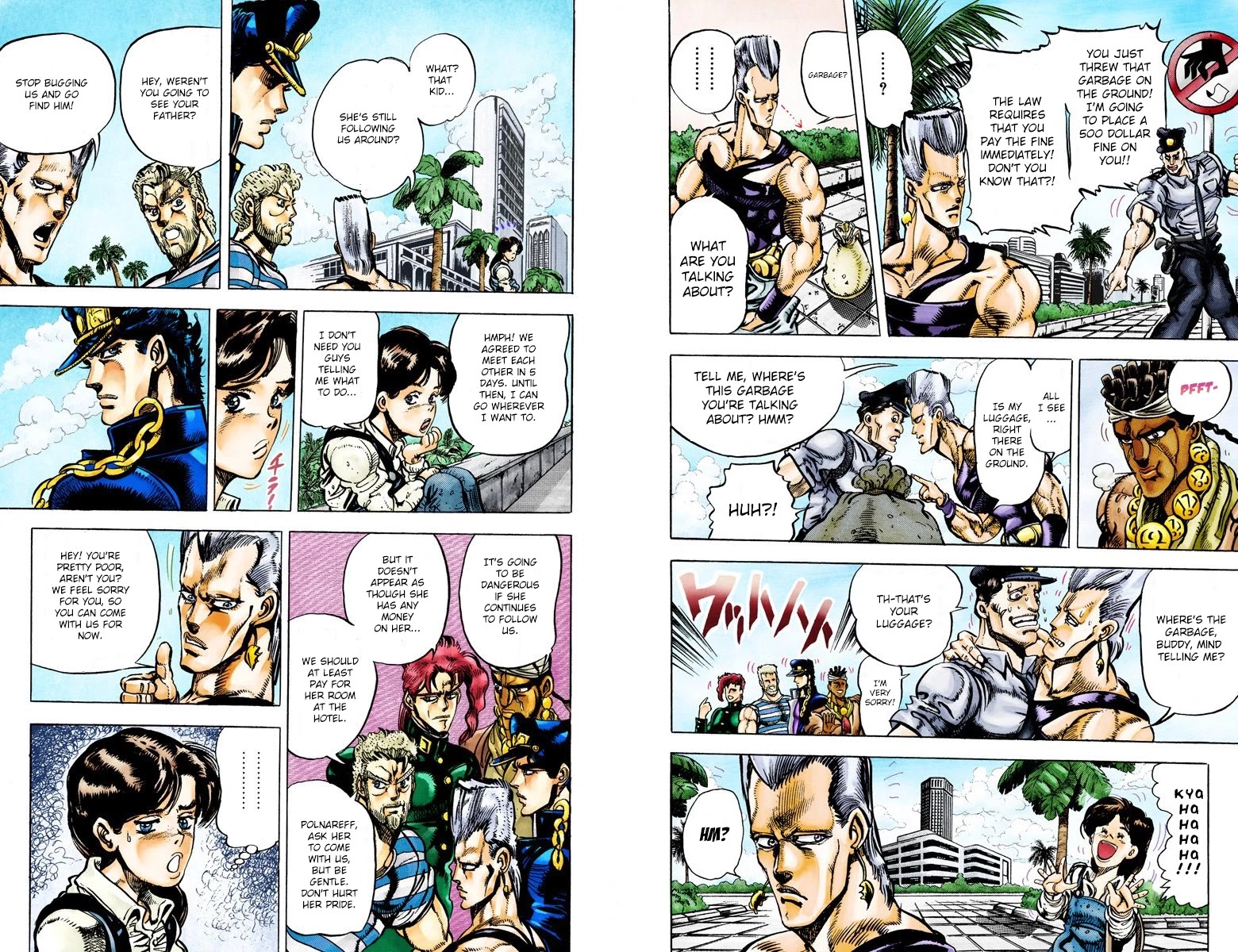 JoJo's Bizarre Adventure Part 3 - Stardust Crusaders (Official Colored) chapter 20 page 6